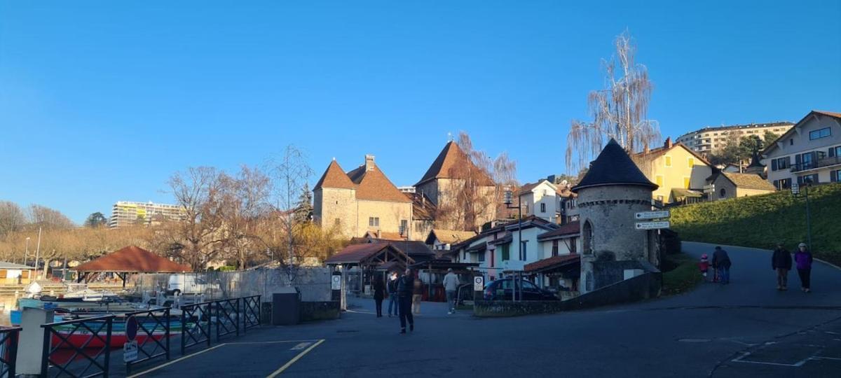 Le Bacchus Apartment Thonon-les-Bains Bagian luar foto
