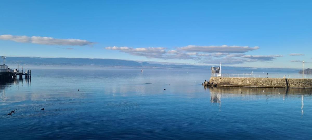 Le Bacchus Apartment Thonon-les-Bains Bagian luar foto