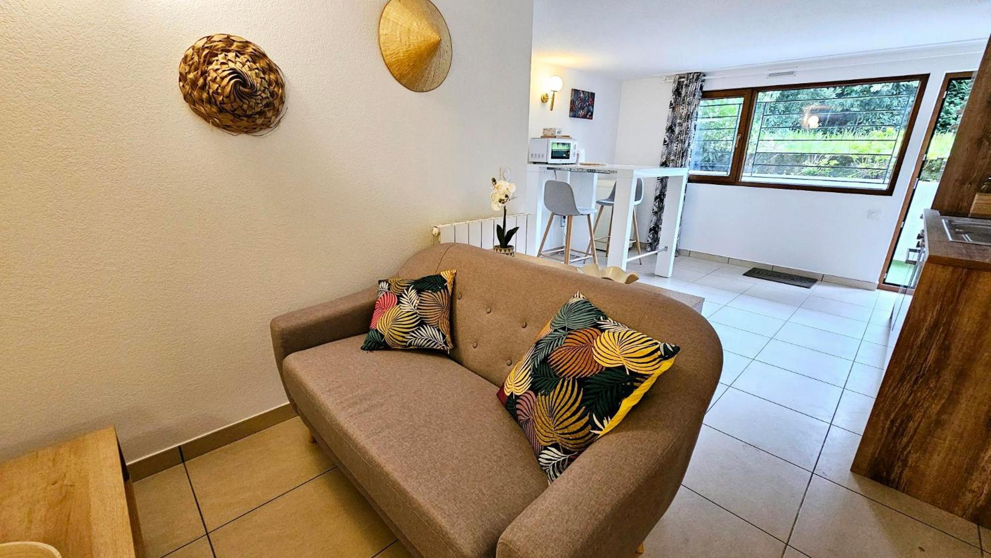 Le Bacchus Apartment Thonon-les-Bains Bagian luar foto